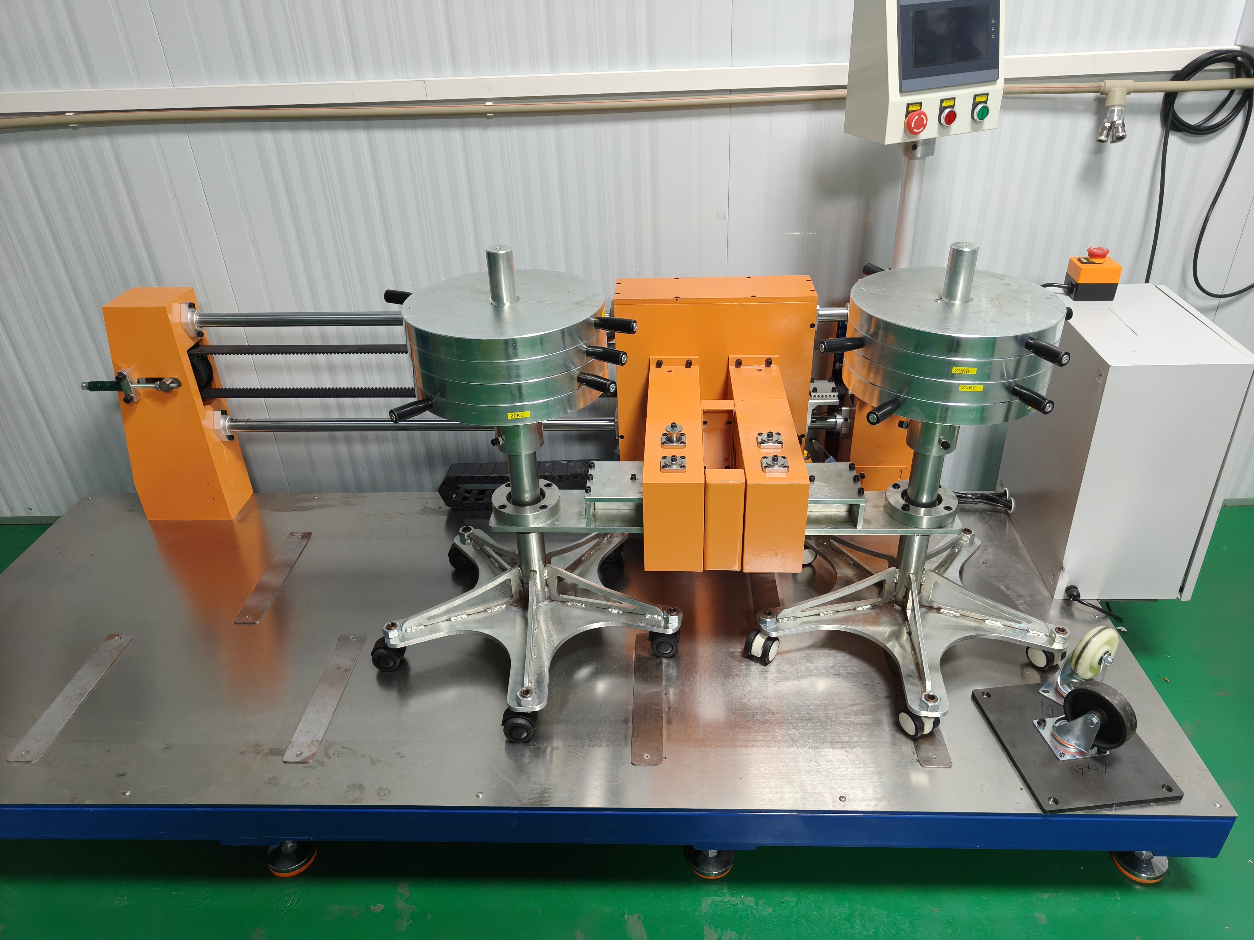 Pneumatic pull stroke tester