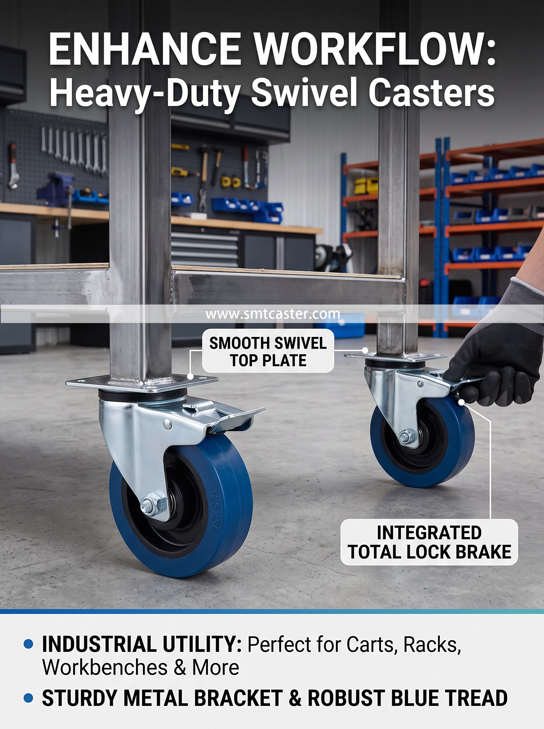 Transport cart in action