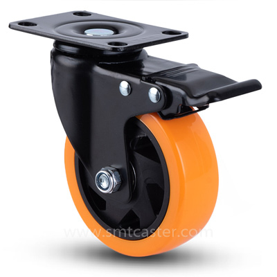 Medium-Duty PVC Industrial Caster 3-5 inch